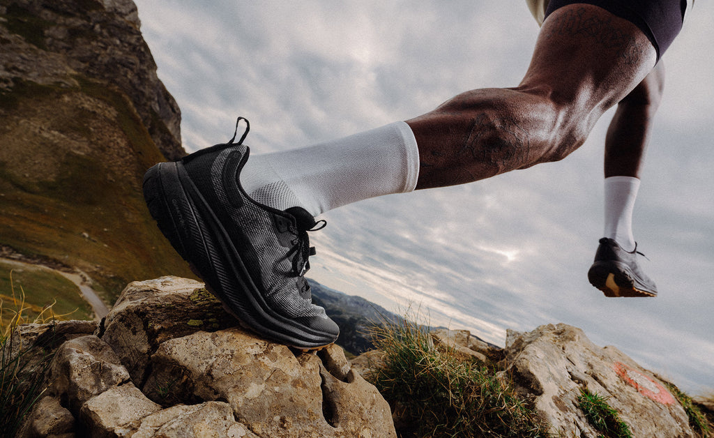 Mens Roam Trail Running Shoe BrindleDark Earth