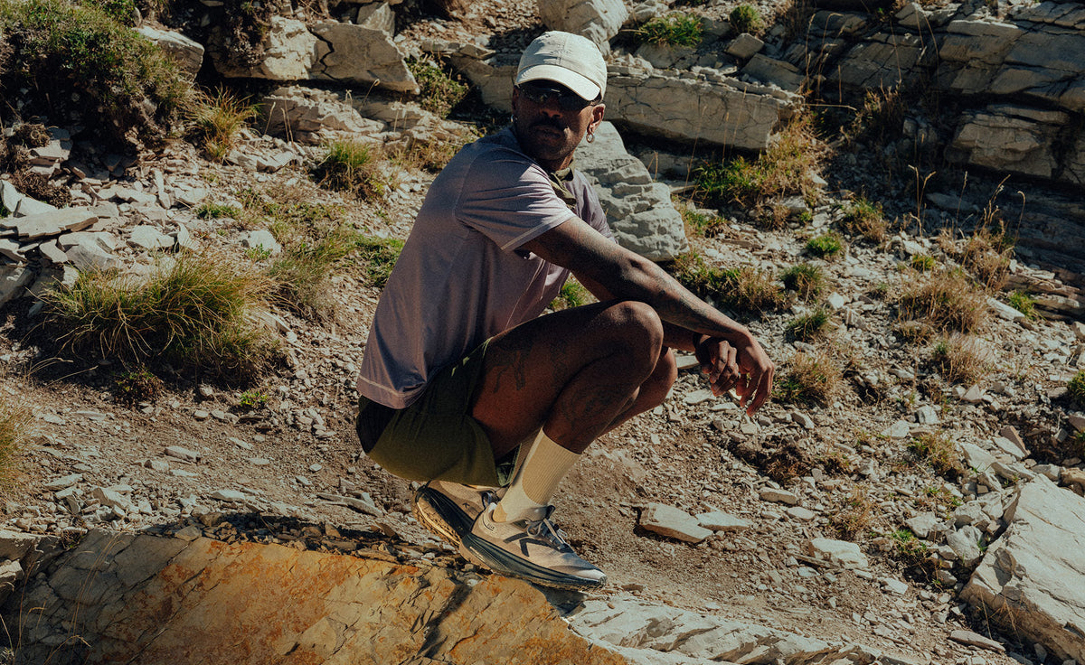 Mens Roam Trail Running Shoe AlloyNaval Academy