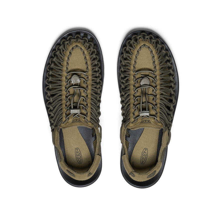 Mens UNEEK Sneaker Dark OliveBlack