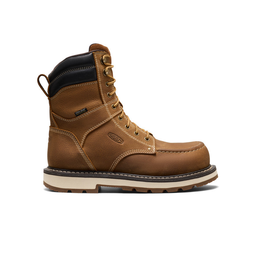 Mens Cincinnati 8 Waterproof 90 Heel Boot Carbon Toe BelgianSandshell