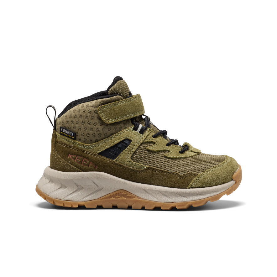Little Kids Hightrail Waterproof Hiking Boot Dark OliveMartini Olive