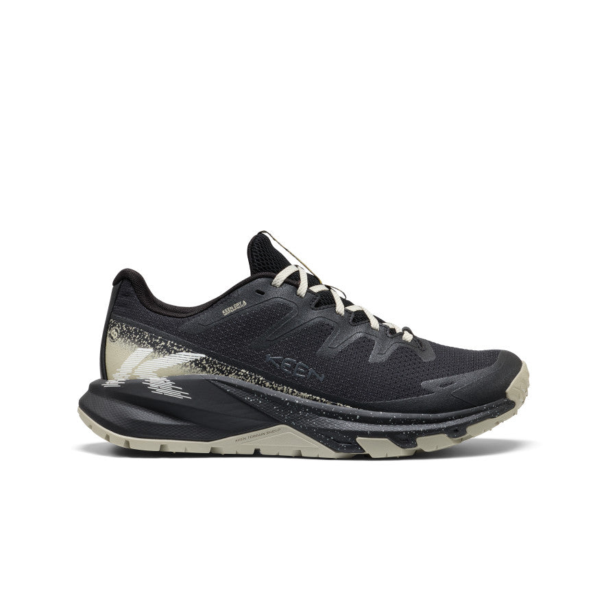 Mens Targhee Apex Waterproof Hiking Shoe BlackAbbey Stone