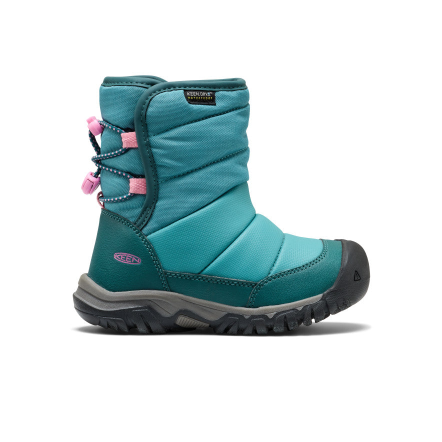 Little Kids Puffrider Waterproof Winter Boot Brittany BlueCashmere Rose