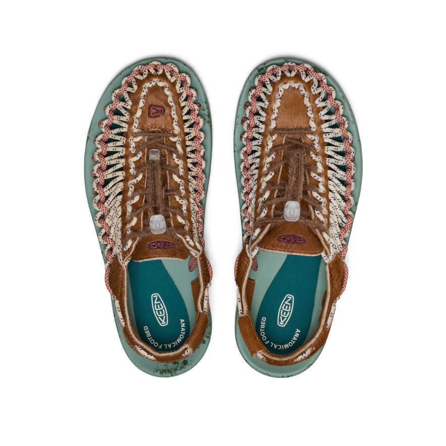 All Gender UNEEK Leather Sneaker Terrain Roasted Pecan