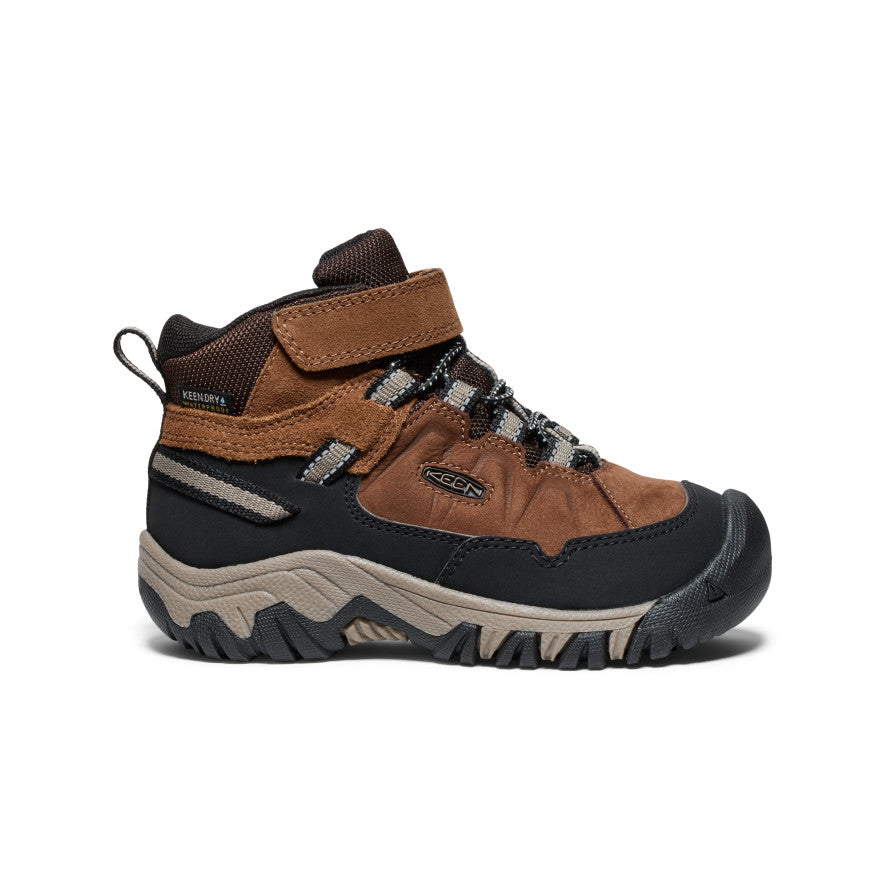 Little Kids Targhee IV Waterproof Hiking Boot BisonBrindle