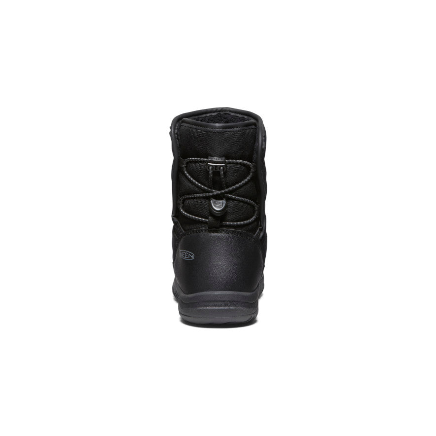 Big Kids Puffrider Waterproof Winter Boot BlackSteel Grey