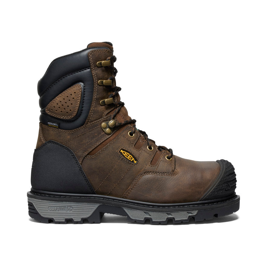 Mens CSA Camden 8 Waterproof Boot Carbon Toe Dark EarthBlack