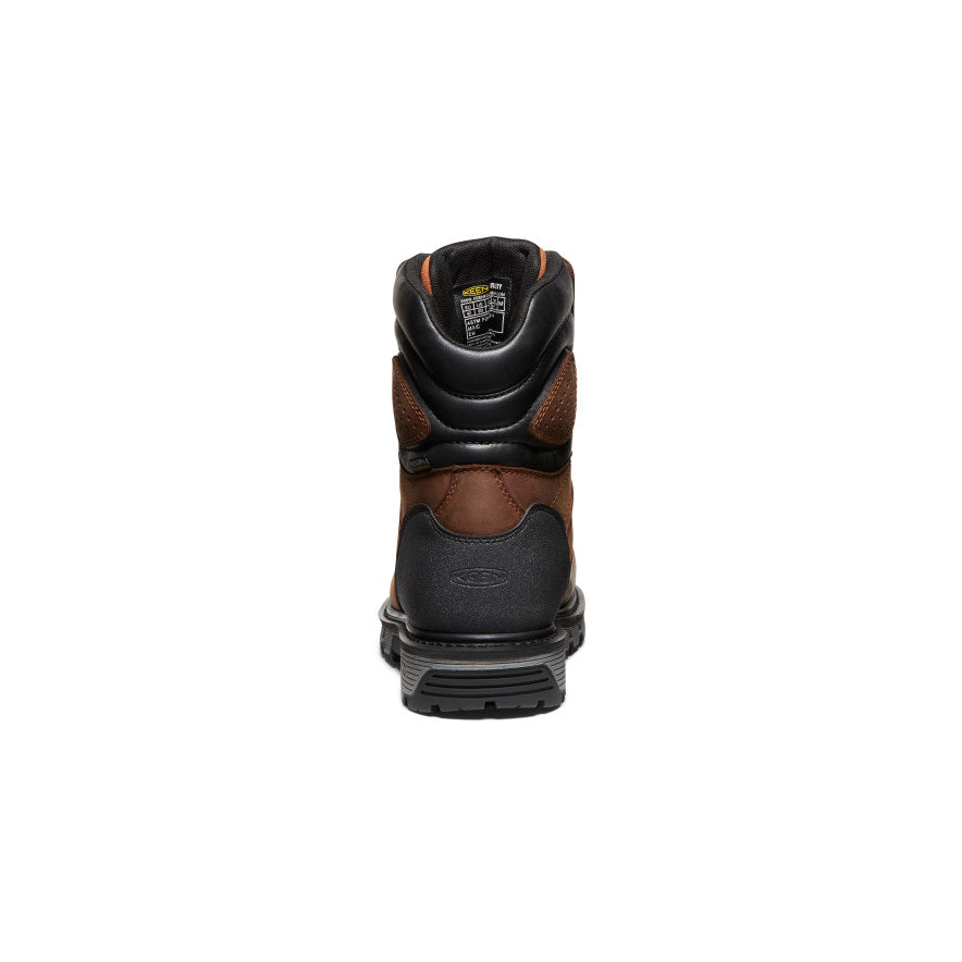 Mens Camden 8 Insulated Waterproof Boot Carbon Toe Leather BrownBlack