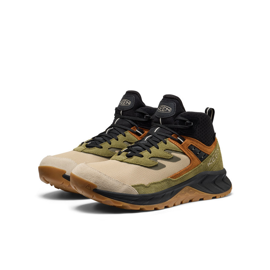Mens Hightrail Waterproof Hiking Boot SafariBlack