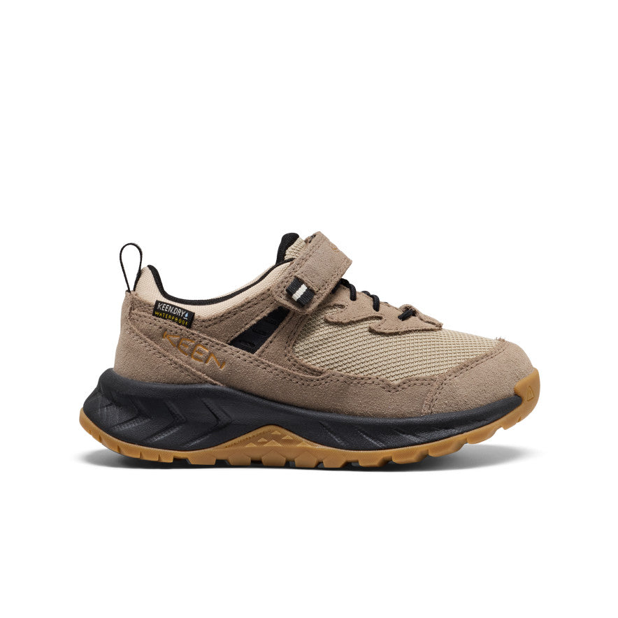 Little Kids Hightrail Waterproof Hiking Shoe BrindleOak Buff