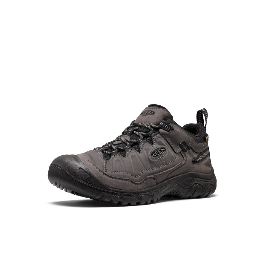 Mens Targhee IV Wide Waterproof Hiking Shoe MagnetBlack