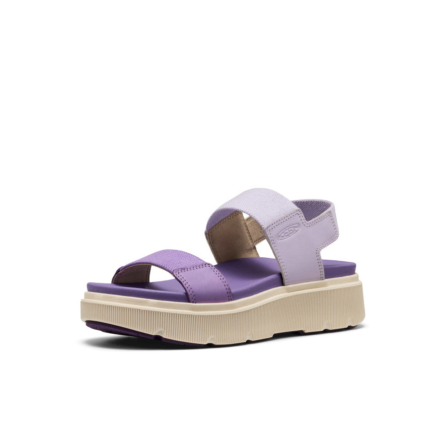 Womens Elle Mila Backstrap Sandal ThistlePurple Haze