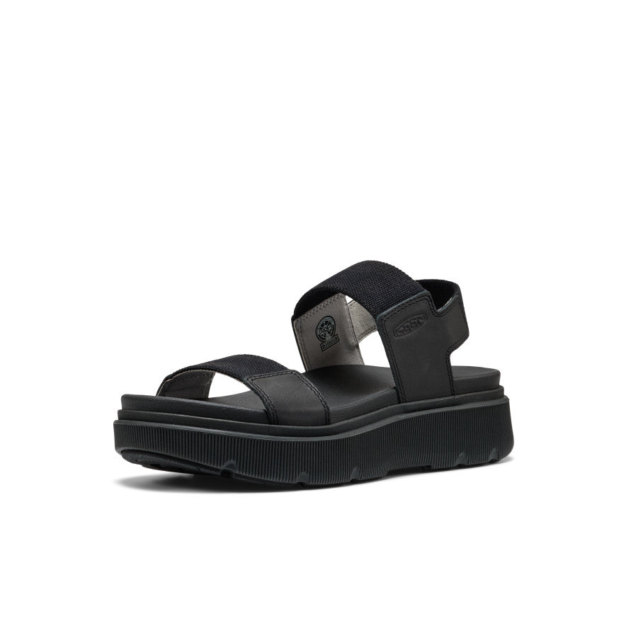Womens Elle Mila Backstrap Sandal BlackBlack