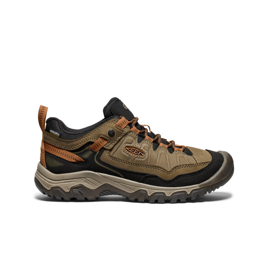 Mens Targhee IV Waterproof Hiking Shoe Sea TurtleRoasted Pecan