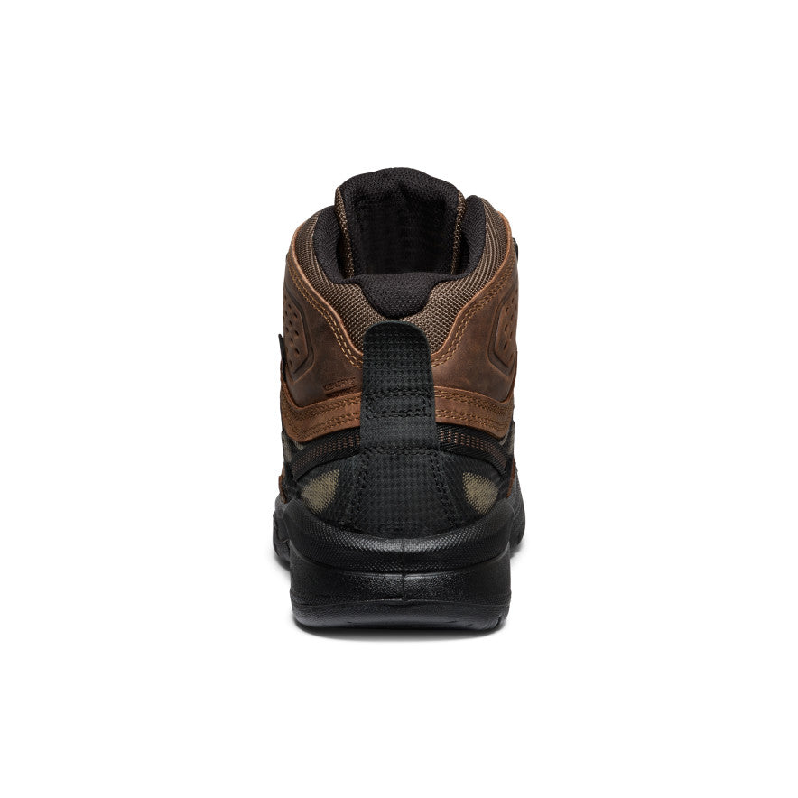 Mens Targhee IV Waterproof Work Boot Carbon Toe Dark EarthBlack