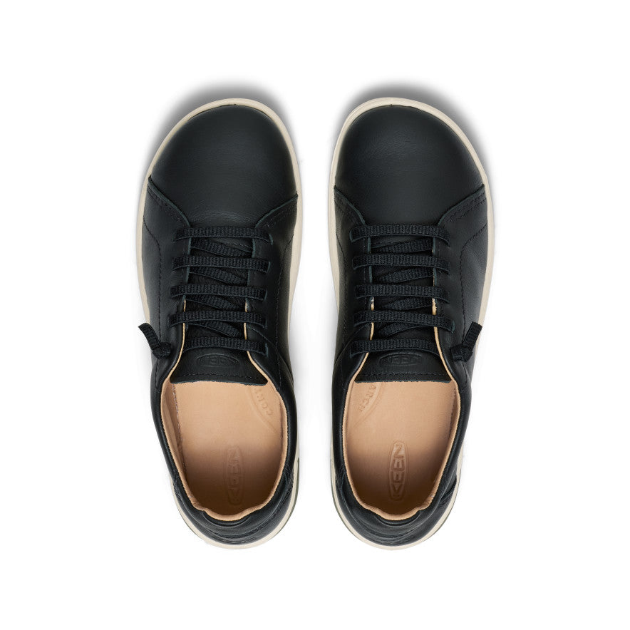 Womens KNX Leather Sneaker BlackStar White