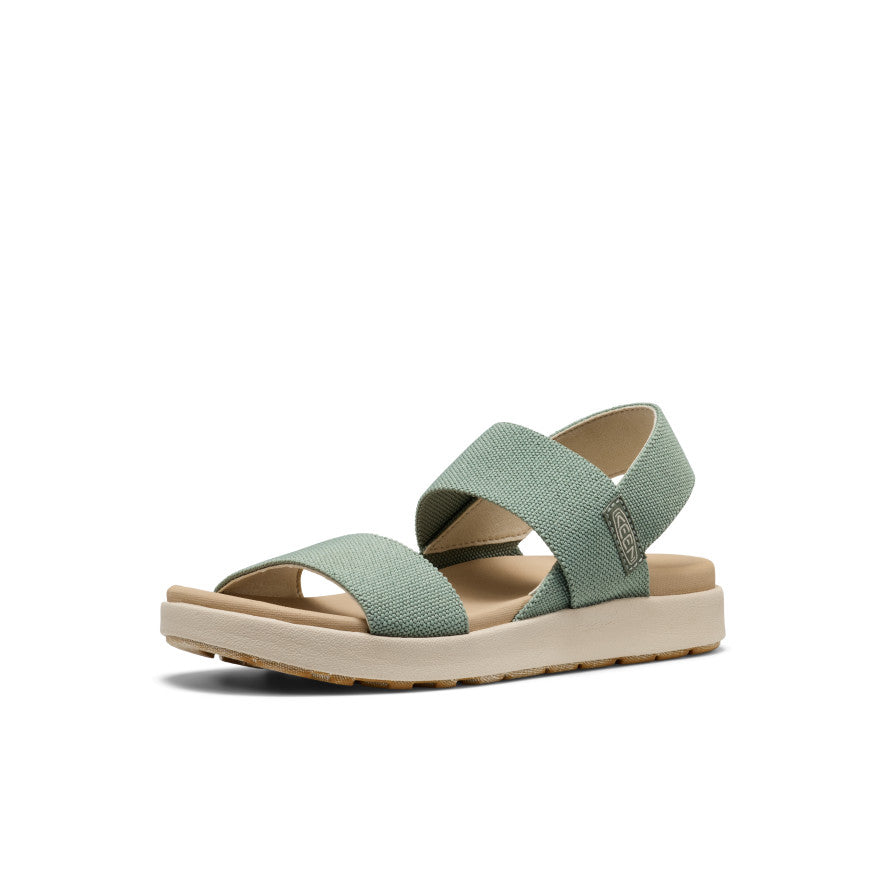 Womens Elle Backstrap Sandal Lily PadBirch