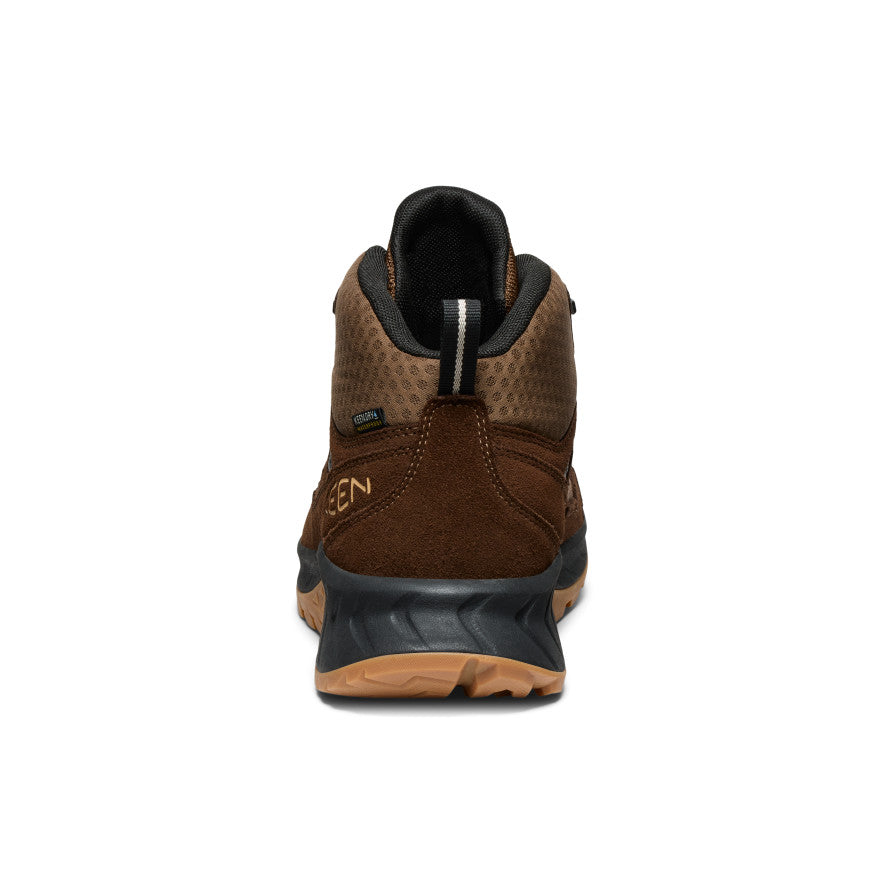 Mens Hightrail Waterproof Hiking Boot Dark EarthOak Buff