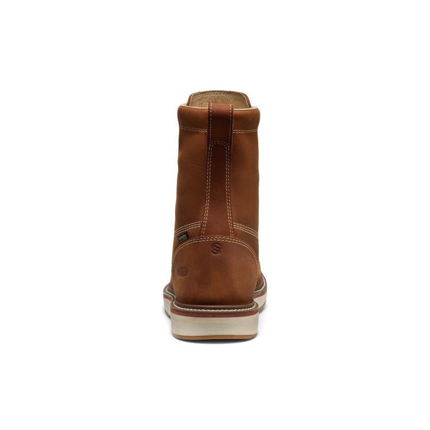 Mens Liberty 8 Waterproof Boot Soft Toe Leather BrownBirch