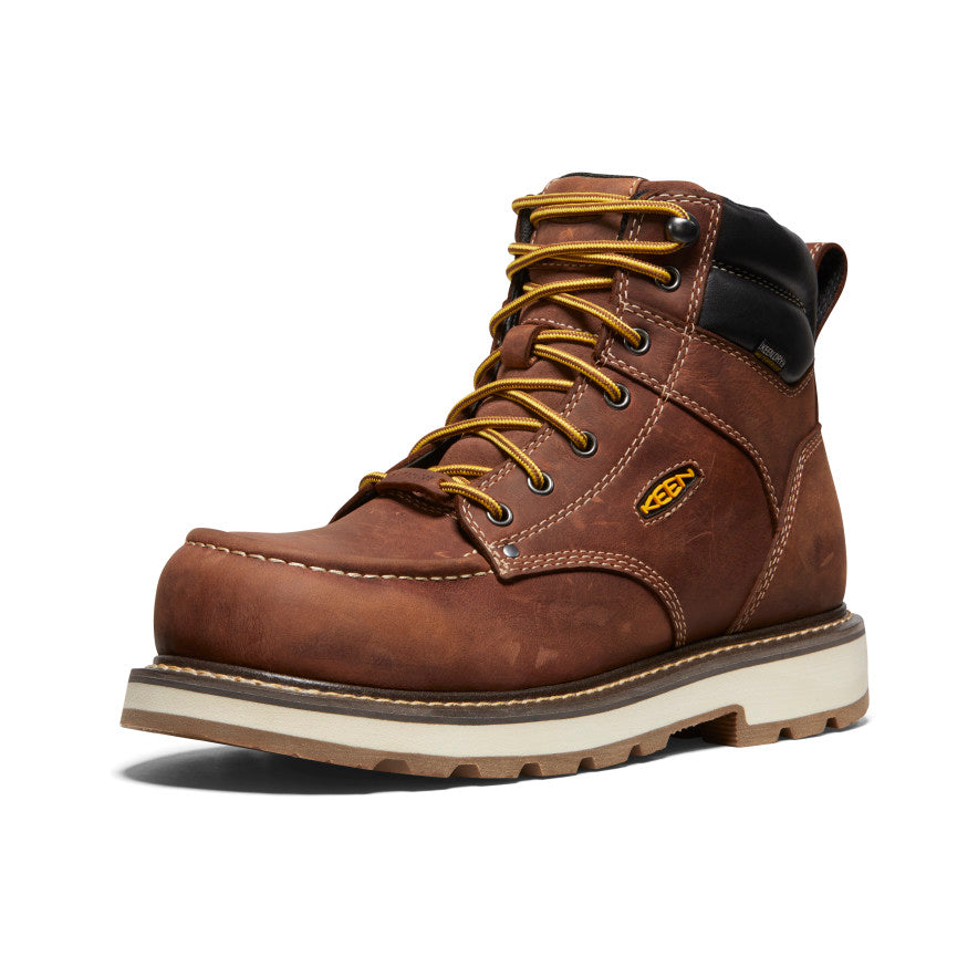 Mens Cincinnati 6 Waterproof 90 Heel Boot Carbon Toe Tuscan RedSandshell
