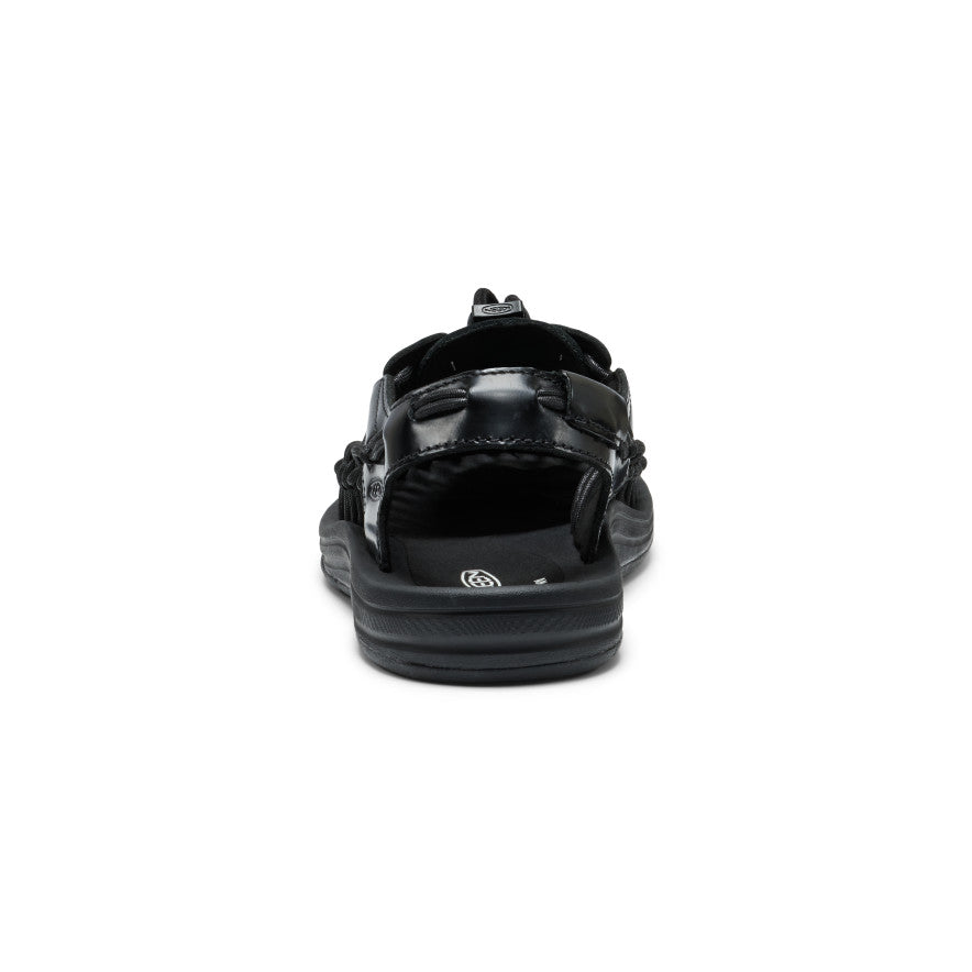 All Gender UNEEK Leather Sneaker Perseid Black