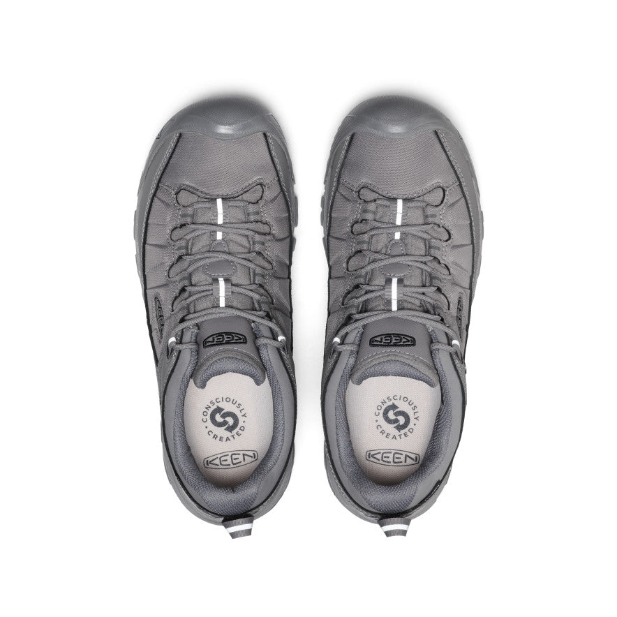 Mens Targhee EXP Waterproof Hiking Shoe Steel Grey