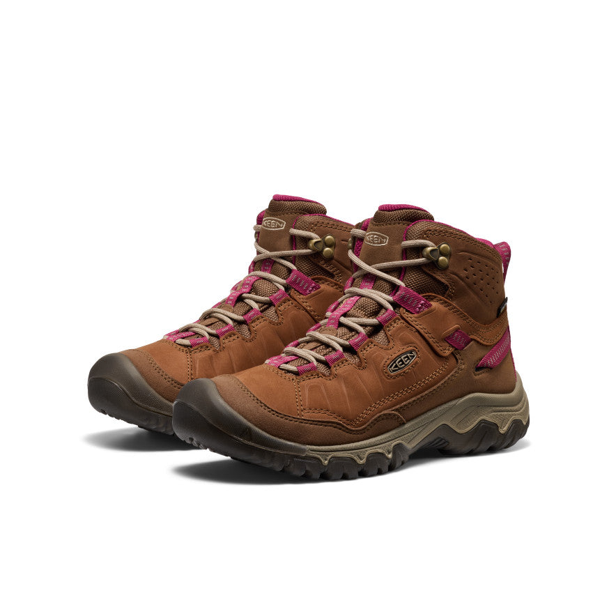 Womens Targhee IV Waterproof Hiking Boot BisonBeaujolais