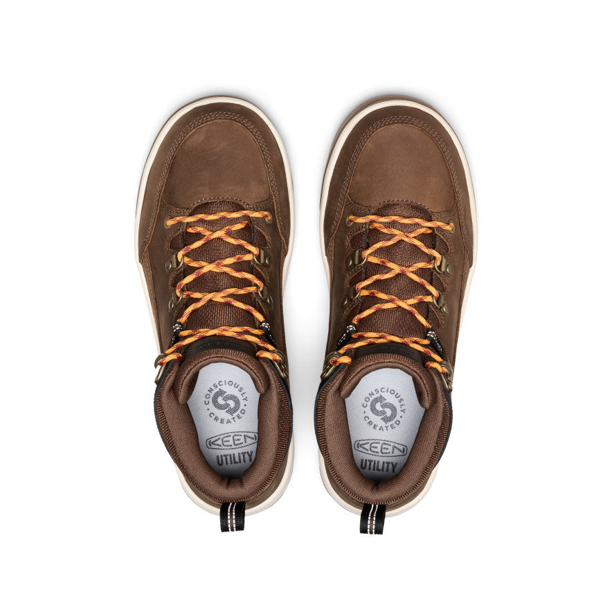 Mens Gibson Hiker Work Boot Soft Toe BelgianGum