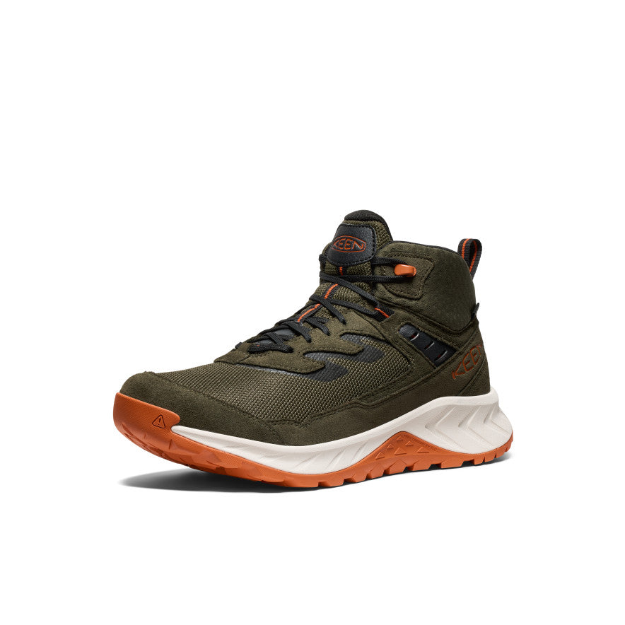Mens Hightrail Waterproof Hiking Boot Forest NightGold Flame