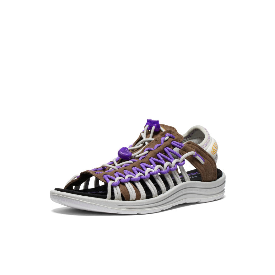 Womens UNEEK II Open Toe x emmi Dark EarthTillandsia Purple