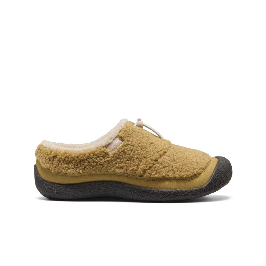 Womens Howser III Slide Khaki Sherpa