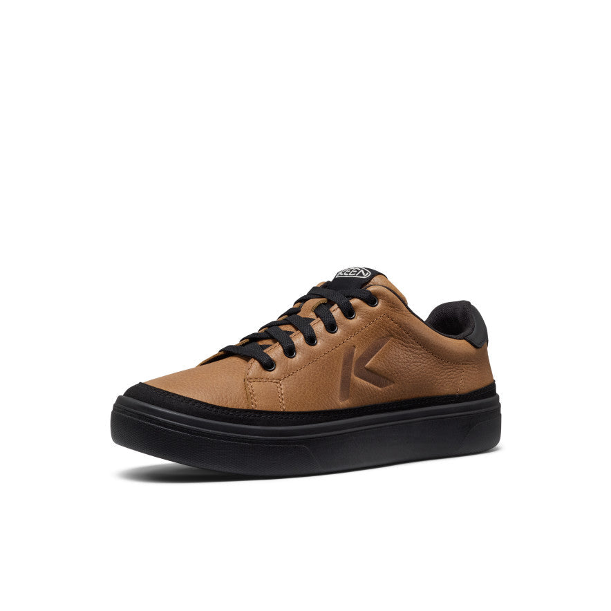 Mens KM1 Leather Sneaker BisonBlack