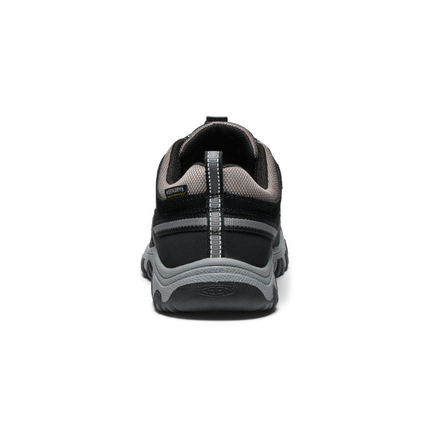 Big Kids Targhee IV Waterproof Hiking Shoe BlackSteel Grey
