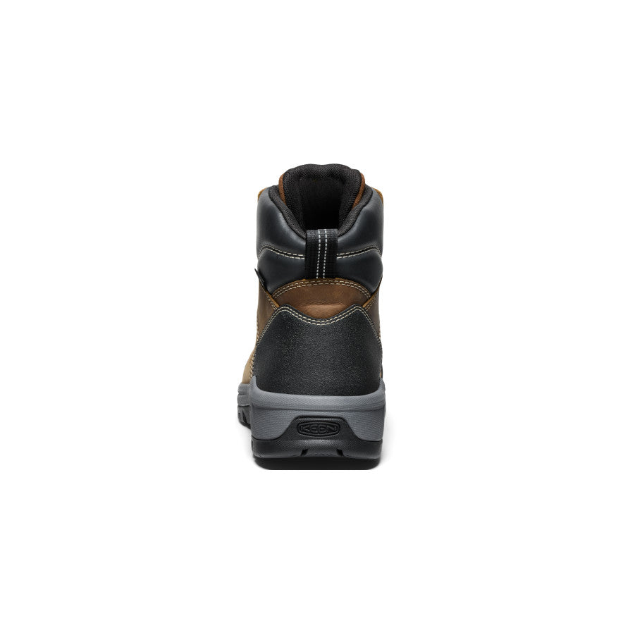 Mens Evanston 6 Waterproof Boot Soft Toe BisonBlack