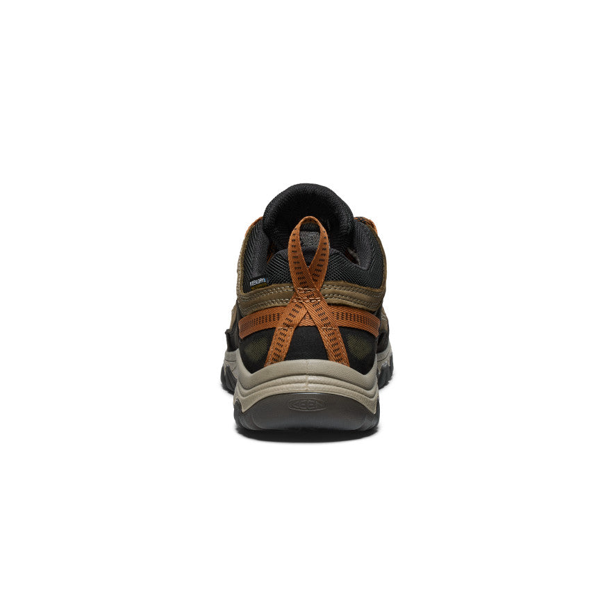 Mens Targhee IV Wide Waterproof Hiking Shoe Sea TurtleRoasted Pecan