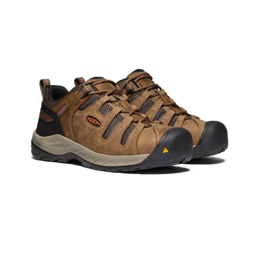 Mens Flint II Steel Toe ShitakeRust