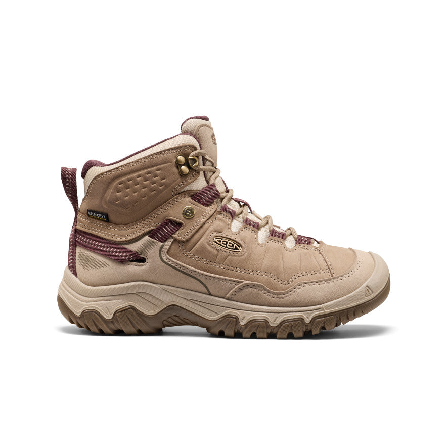Womens Targhee IV Waterproof Hiking Boot Plaza TaupeHuckleberry