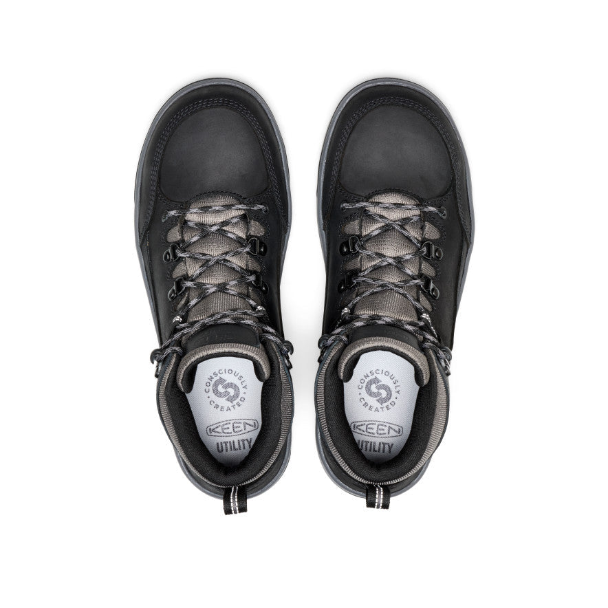 Mens Gibson Hiker Work Boot Carbon Toe BlackMagnet