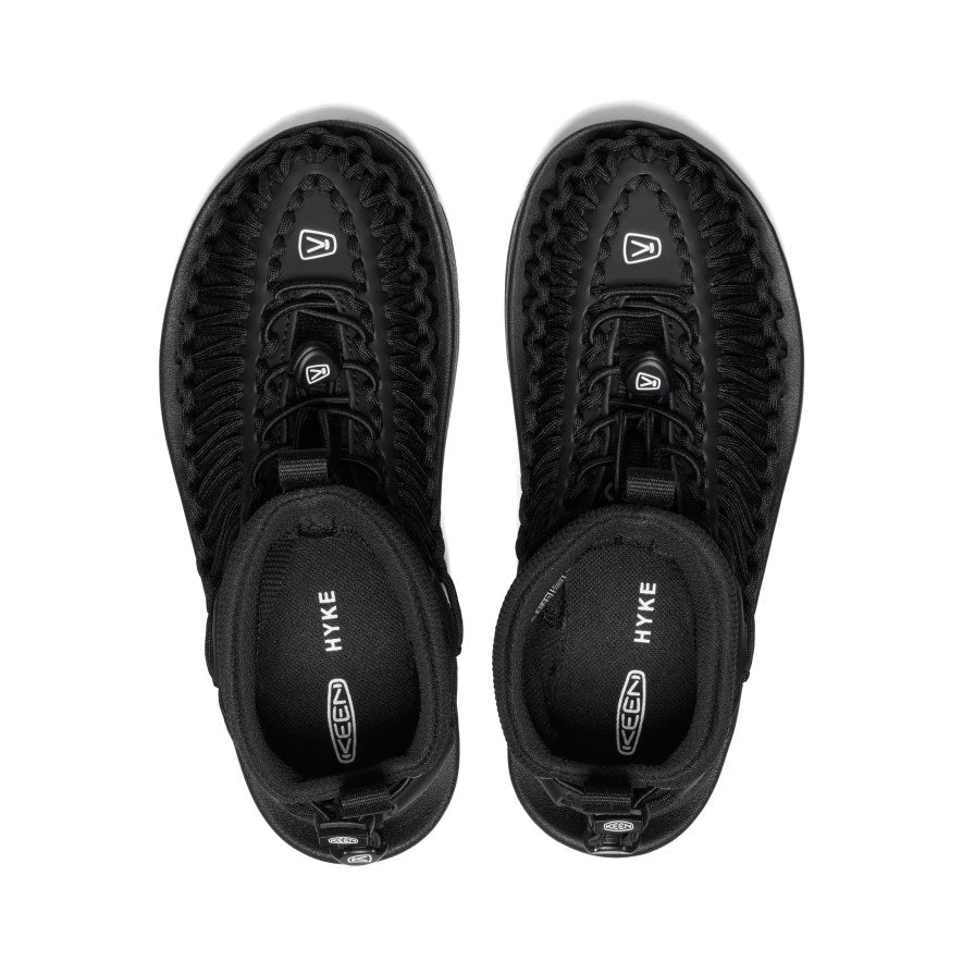 Womens UNEEK High Top x HYKE HYKE Black