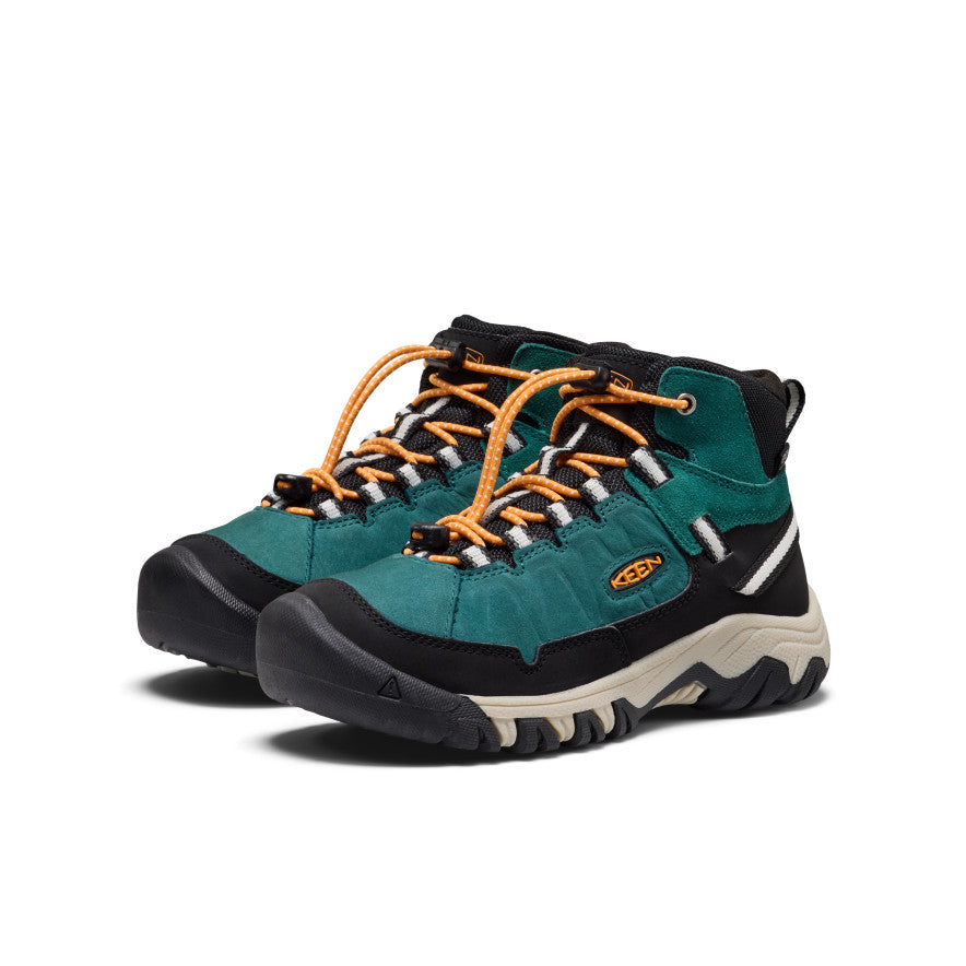Big Kids Targhee IV Waterproof Hiking Boot MediterraneaFlame Orange