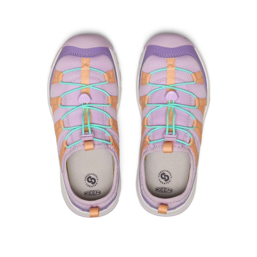 Big Kids Motozoa Sneaker Purple HazePeach Fuzz