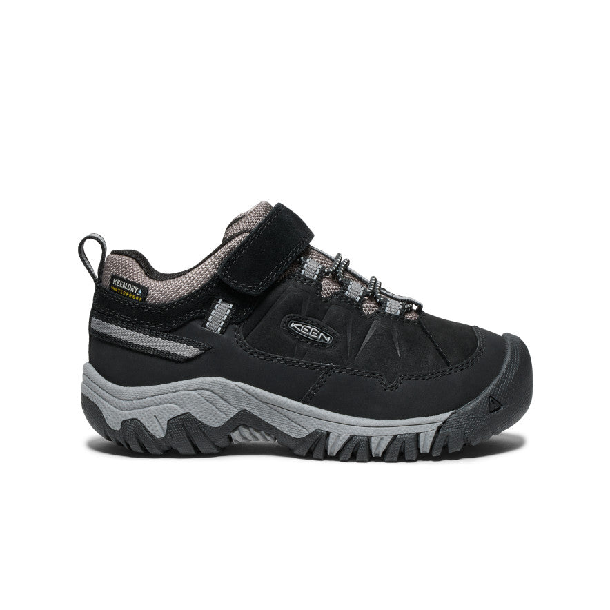 Little Kids Targhee IV Waterproof Hiking Shoe BlackSteel Grey