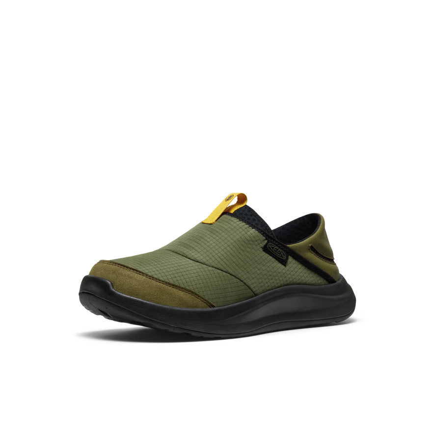 Mens Whyser Slip-On Bronze GreenBlack
