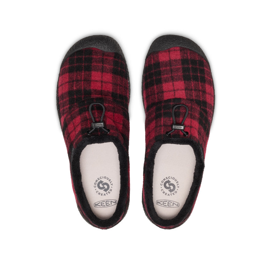 Mens Howser III Slide Frontier Flannel Red