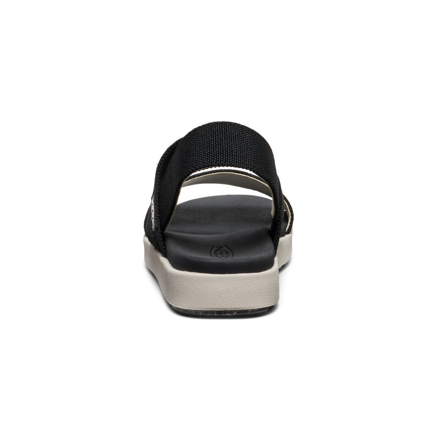 Womens Elle Backstrap Sandal Wide Black