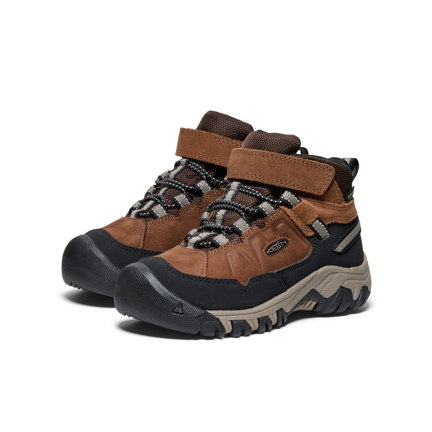 Little Kids Targhee IV Waterproof Hiking Boot BisonBrindle
