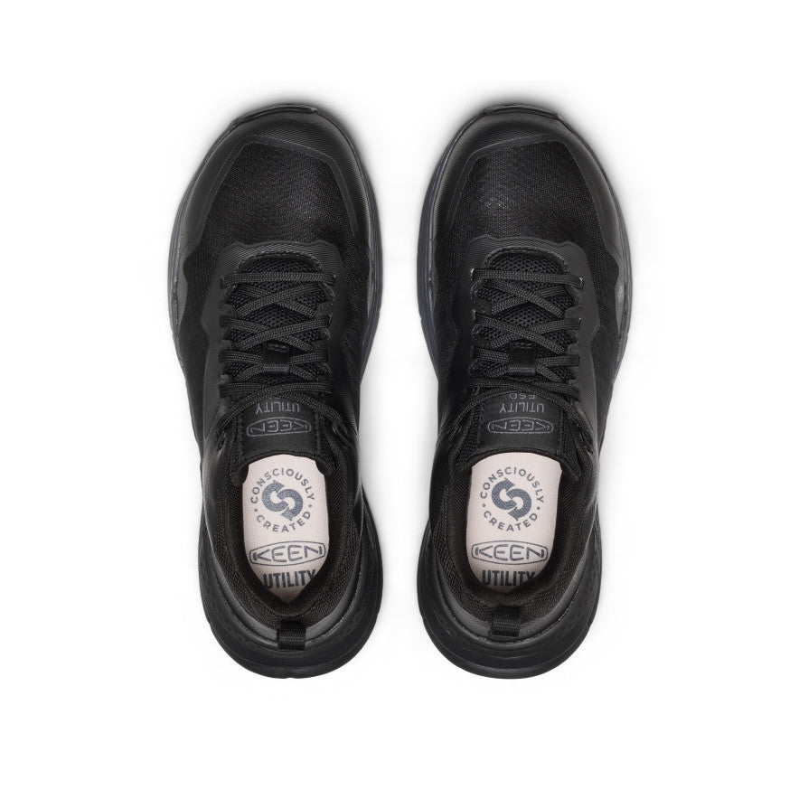 Womens Speedworks ESD Work Sneaker Carbon Toe BlackBlack