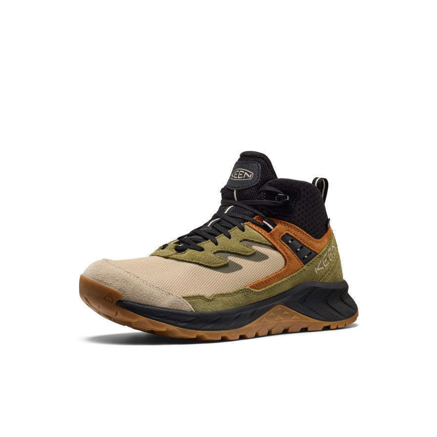 Mens Hightrail Waterproof Hiking Boot SafariBlack