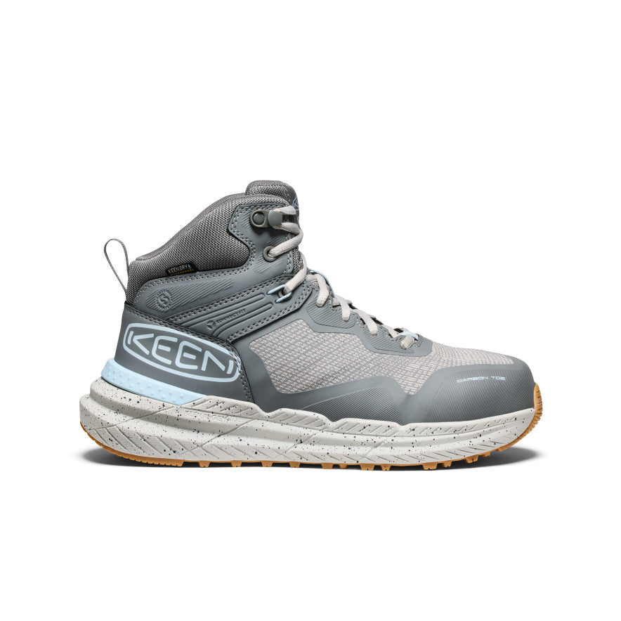Womens Synchro Waterproof Work Boot Carbon Toe Steel GreyGum