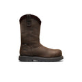 Mens Cincinnati Pull-On 90 Heel Waterproof Work Boot Carbon Toe Chocolate BrownBlack